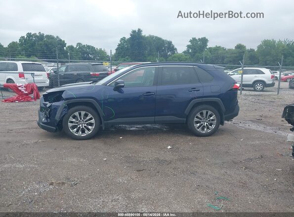 2T3A1RFV4MW202740 2021 TOYOTA RAV4 Blue Панорамний вид салону 360°