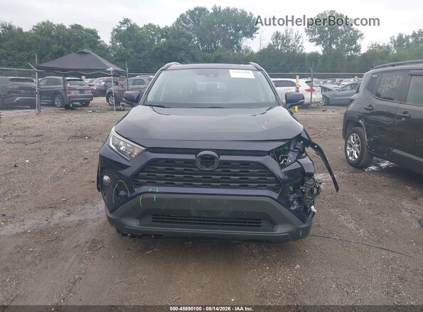 2T3A1RFV4MW202740 2021 TOYOTA RAV4 Blue Вид щитка приладів