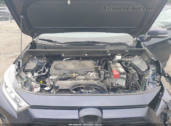 2T3A1RFV4MW202740 2021 TOYOTA RAV4 Blue Вид ззаду