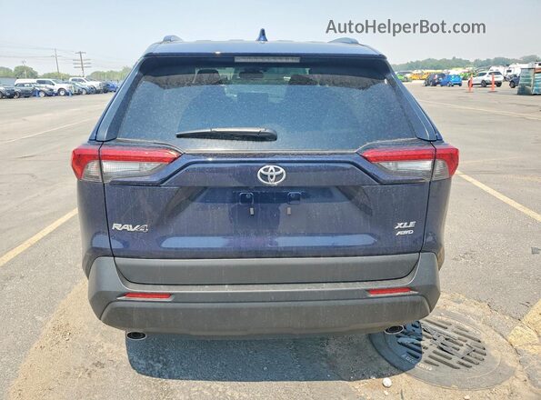 2T3A1RFV4SW604061 2025 TOYOTA RAV4 Синий Вид сзади