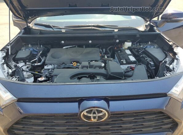 2T3A1RFV4SW604061 2025 TOYOTA RAV4 Синий Вид подкапотного пространства