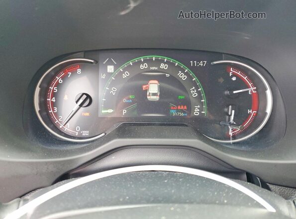 2T3A1RFV5RW458490 2024 TOYOTA RAV4 Красный Вид щитка приборов