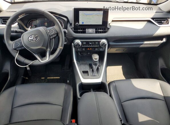 2T3A1RFV5SW510836 2025 TOYOTA RAV4 Blue Dashboard view