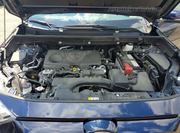 2T3A1RFV5SW510836 2025 TOYOTA RAV4 Blue Engine compartment view