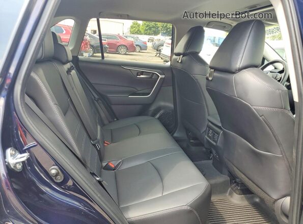 2T3A1RFV5SW510836 2025 TOYOTA RAV4 Blue Rear interior view