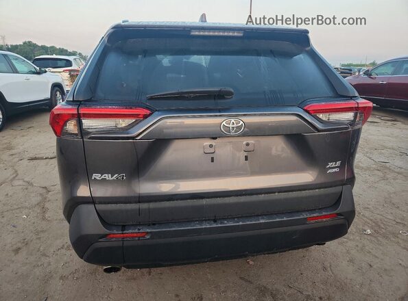 2T3A1RFV6MC192438 2021 TOYOTA RAV4 Gray უკანა ხედი