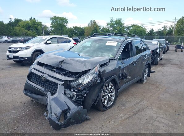 2T3A1RFV7LW086075 2020 TOYOTA RAV4 Gray Передня ліва чверть