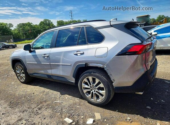 2T3A1RFV7MC256194 2021 TOYOTA RAV4 Silver Rear left