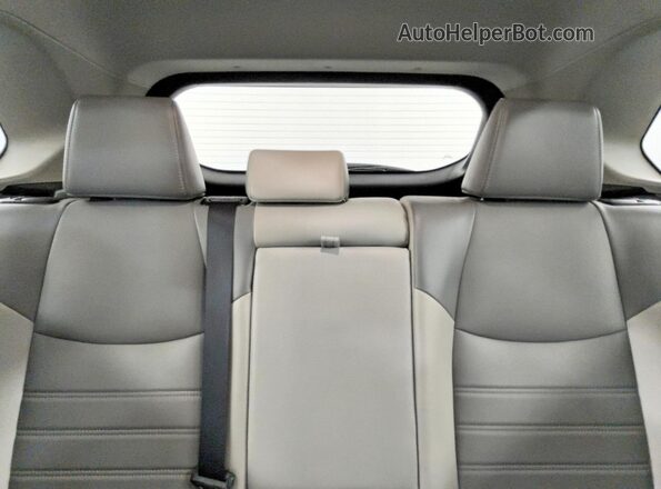 2T3A1RFV7NW293388 2022 TOYOTA RAV4 Burgundy Rear seats view