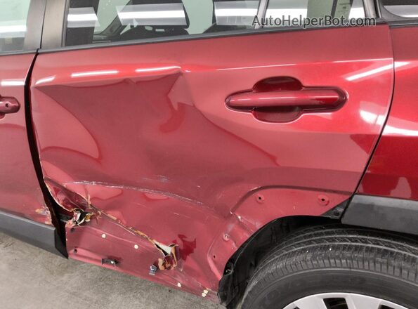 2T3A1RFV7NW293388 2022 TOYOTA RAV4 Burgundy 