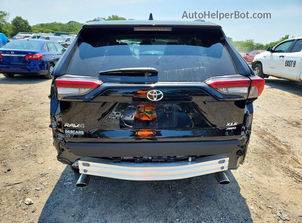 2T3A1RFV7SW625339 2025 TOYOTA RAV4 Black Вид ззаду