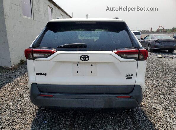 2T3A1RFV8KW064536 2019 TOYOTA RAV4 White Вид ззаду