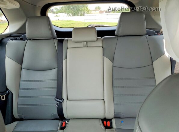 2T3A1RFV8KW064536 2019 TOYOTA RAV4 White Вид задніх сидінь