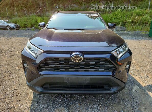 2T3A1RFV8LW118208 2020 TOYOTA RAV4 Blue Вид спереду