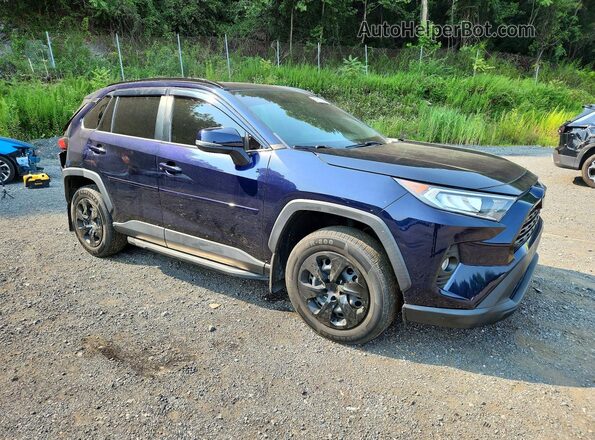 2T3A1RFV8LW118208 2020 TOYOTA RAV4 Blue Передня права чверть