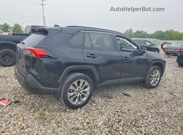2T3A1RFV8MW229682 2021 TOYOTA RAV4 Черный Задняя правая четверть