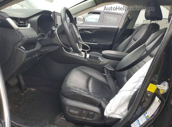 2T3A1RFV8MW229682 2021 TOYOTA RAV4 Черный Вид салона спереди