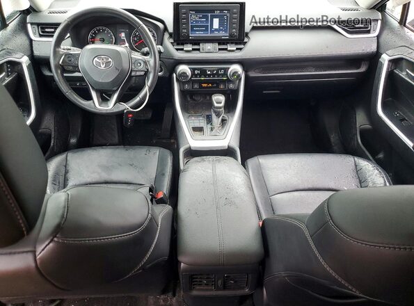 2T3A1RFV8MW229682 2021 TOYOTA RAV4 Черный Вид панели приборов