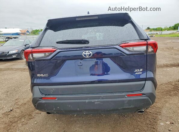 2T3A1RFV8SW602376 2025 TOYOTA RAV4 Blue Вид ззаду