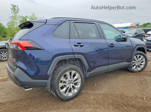2T3A1RFV8SW602376 2025 TOYOTA RAV4 Blue Задня права чверть
