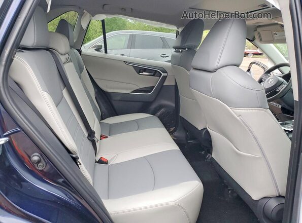 2T3A1RFV8SW602376 2025 TOYOTA RAV4 Blue Вид задньої частини салону