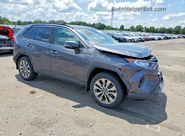 2T3A1RFV9KW073391 2019 TOYOTA RAV4 Серый Передняя правая четверть