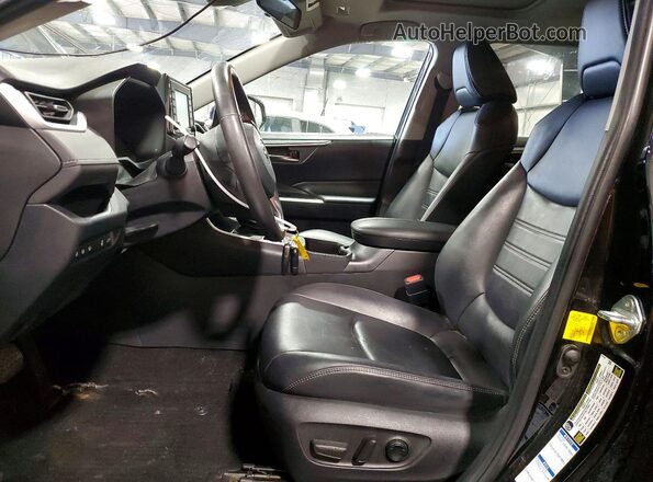 2T3A1RFV9LW106858 2020 TOYOTA RAV4 Black წინა სალონის ხედი