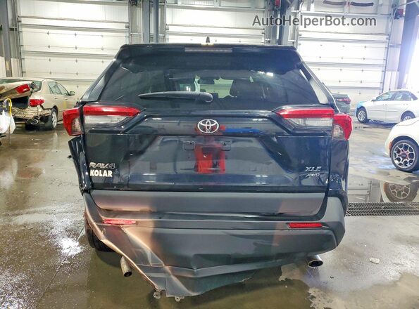 2T3A1RFV9LW106858 2020 TOYOTA RAV4 Black უკანა ხედი