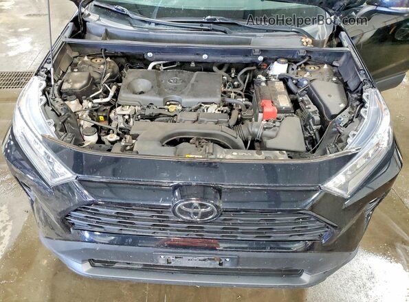 2T3A1RFV9LW106858 2020 TOYOTA RAV4 Black ძრავის განყოფილების ხედი