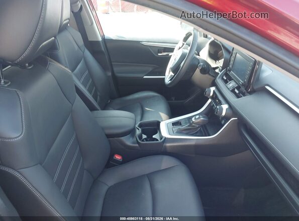 2T3A1RFV9MW247415 2021 TOYOTA RAV4 Burgundy წინა სალონის ხედი
