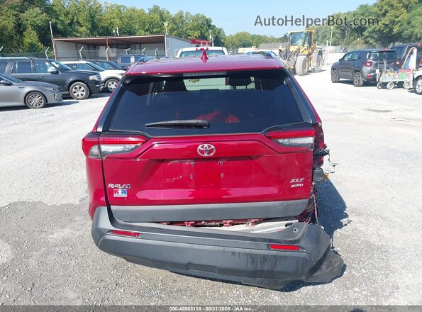 2T3A1RFV9MW247415 2021 TOYOTA RAV4 Burgundy 