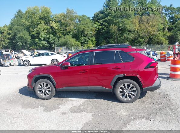 2T3A1RFV9MW247415 2021 TOYOTA RAV4 Burgundy 