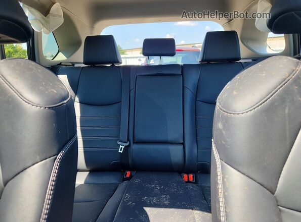 2T3A1RFV9SC574816 2025 TOYOTA RAV4 Black Vista de los asientos traseros