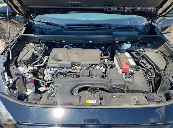 2T3A1RFV9SC574816 2025 TOYOTA RAV4 Black Vista del compartimento del motor