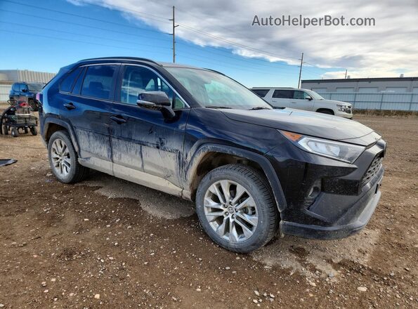 2T3A1RFVXMC180440 2021 TOYOTA RAV4 Black Front right