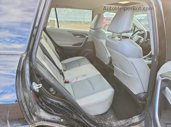 2T3A1RFVXMC180440 2021 TOYOTA RAV4 Black Rear interior view