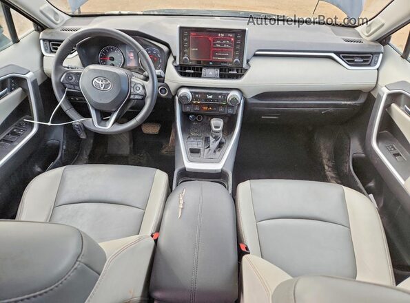 2T3A1RFVXMC180440 2021 TOYOTA RAV4 Black Dashboard view