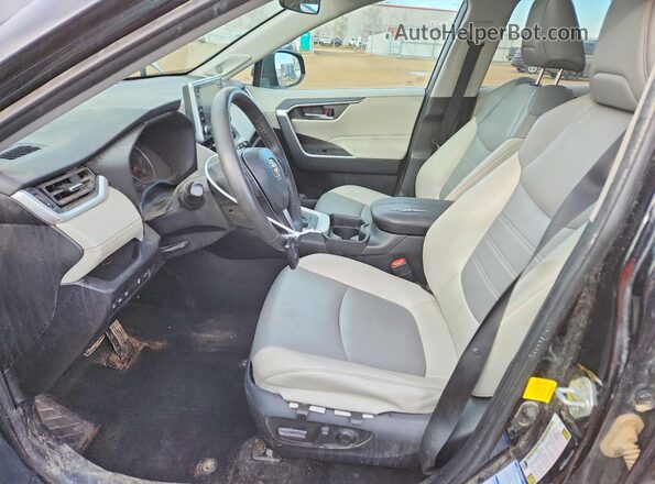 2T3A1RFVXMC180440 2021 TOYOTA RAV4 Black Front interior view
