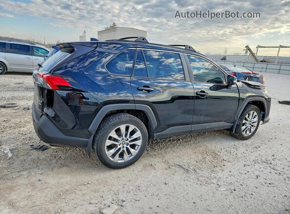 2T3A1RFVXMC186156 2021 TOYOTA RAV4 Black Задня права чверть