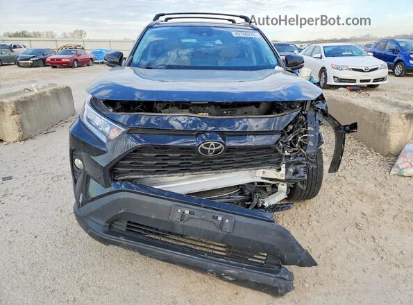 2T3A1RFVXMC186156 2021 TOYOTA RAV4 Black Вид спереду