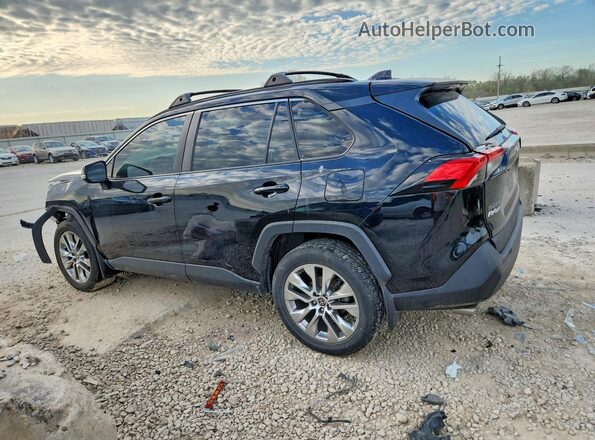 2T3A1RFVXMC186156 2021 TOYOTA RAV4 Black Задня ліва чверть