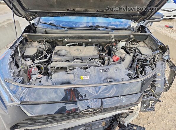 2T3A1RFVXMC186156 2021 TOYOTA RAV4 Black Вид підкапотного простору