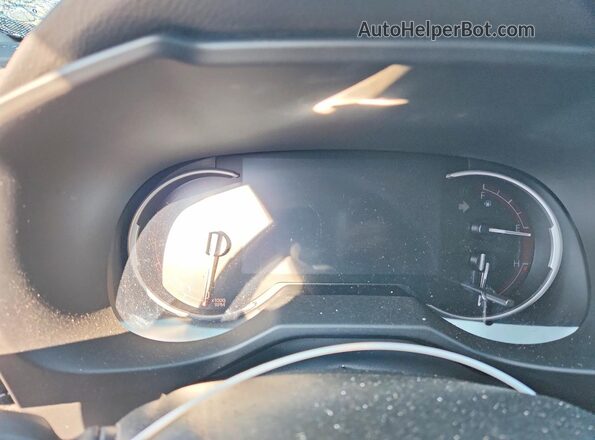 2T3A1RFVXPW369270 2023 TOYOTA RAV4 White Instrument cluster view