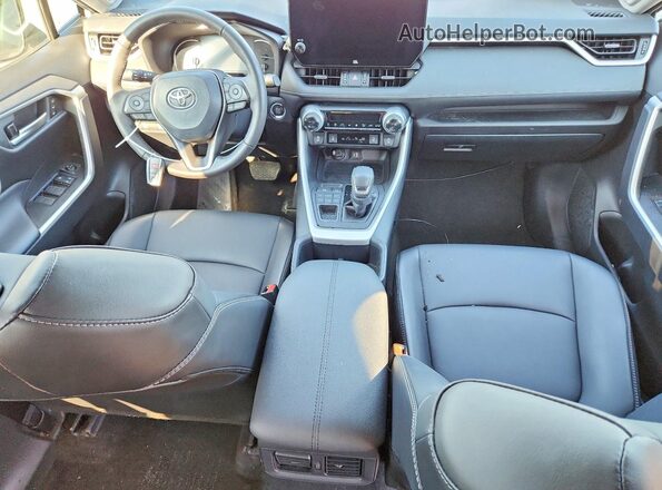 2T3A1RFVXPW369270 2023 TOYOTA RAV4 White Dashboard view