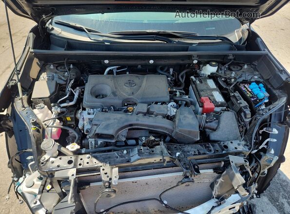 2T3A1RFVXSC504936 2025 TOYOTA RAV4 Black Engine compartment view