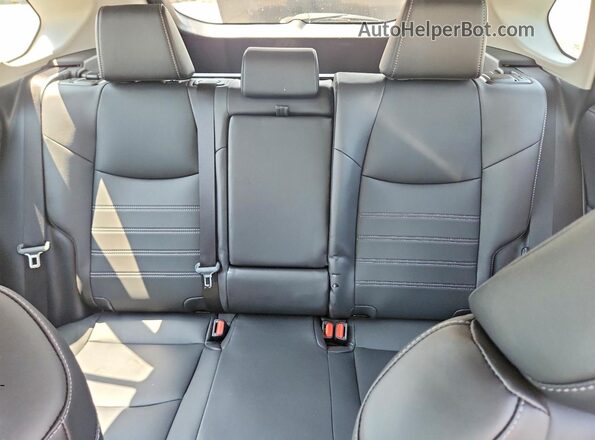 2T3A1RFVXSC504936 2025 TOYOTA RAV4 Black Rear seats view