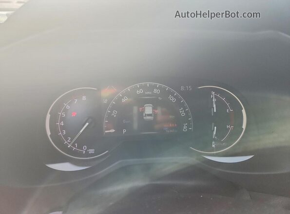 2T3A1RFVXSC549990 2025 TOYOTA RAV4 Серебряный Вид щитка приборов