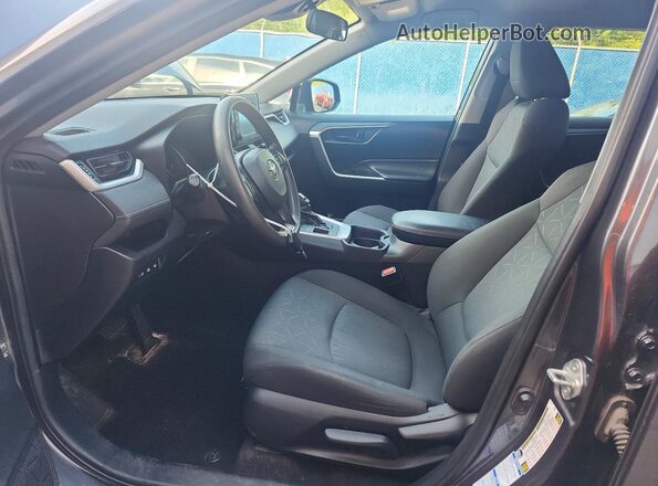 2T3B1RFV2LC063096 2020 TOYOTA RAV4 Gray Front interior view