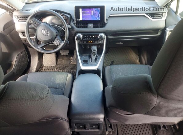 2T3B1RFV2RC418468 2024 TOYOTA RAV4 Gray Widok deski rozdzielczej