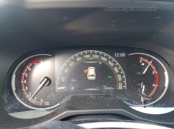 2T3B1RFV2RC418468 2024 TOYOTA RAV4 Gray Widok zestawu wskaźników